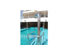 Natryski basenowe - wyposażenie aquaparku na wycieczkowcu