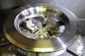 tramway tyre machining